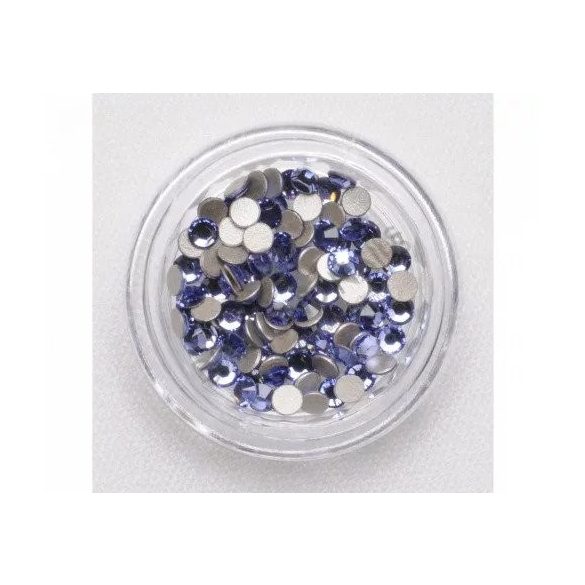 Piedras de cristal Swarovski, color azul claro 100 und