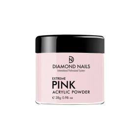 Diamond Nails Polvo de Porcelana Extreme - Rosa 28g