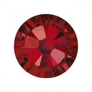 Piedras de cristal Swarovski, color vino tinto 100 und