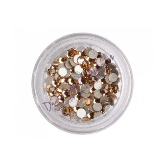 Piedras grandes de cristal Swarovski, color oro 100 und
