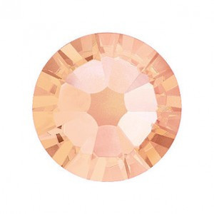 Piedras grandes de cristal Swarovski, color melocotón 100 und