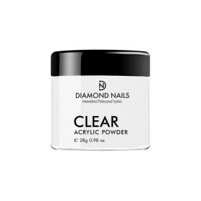Diamond Nails Polvo de Porcelana Clear - Transparente 28g