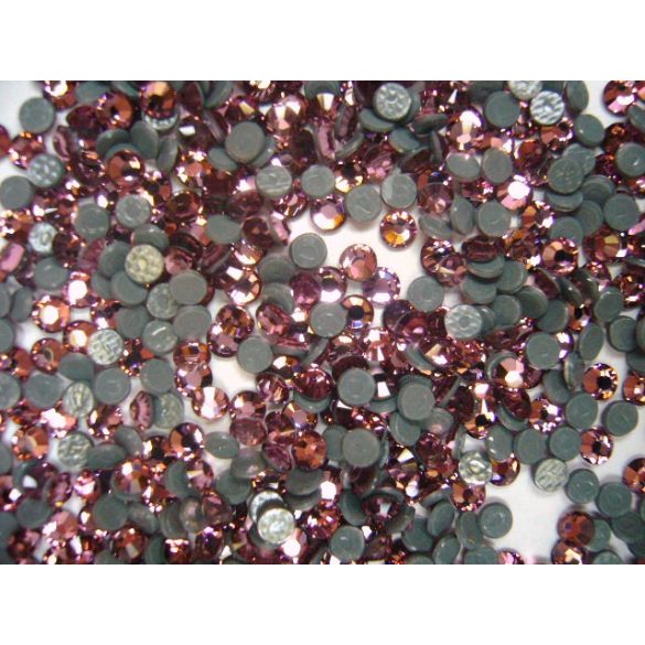 Piedras de Swarovski color rosa, 20und (estampado textil)