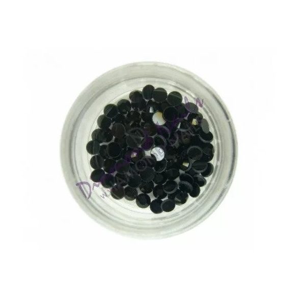 Piedras grandes de cristal Swarovski, color negro 100 und