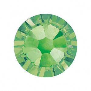 Piedras grandes de cristal Swarovski, color verde claro 100 und