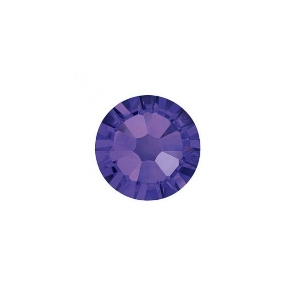 Piedras grandes de cristal Swarovski, color púrpura oscuro 100 und