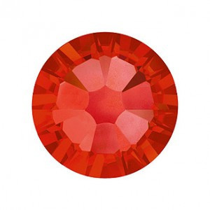 Piedras grandes de cristal Swarovski, color rojo 100 und