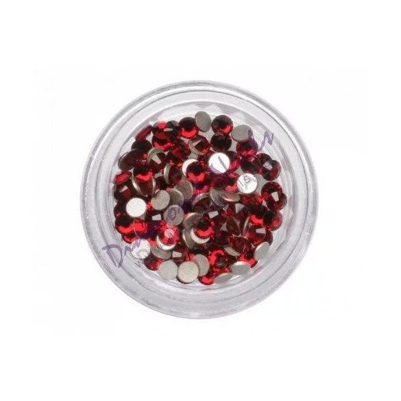 Piedras grandes de cristal Swarovski, color rojo 100 und