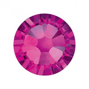 Piedras grandes de cristal Swarovski, color fuscia 100 und