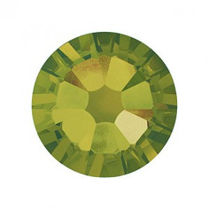 Piedras de cristal Swarovski, color oliva 100 und