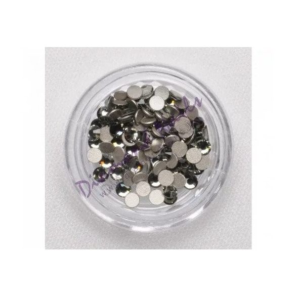 Piedras de cristal Swarovski, color grafito 100 und