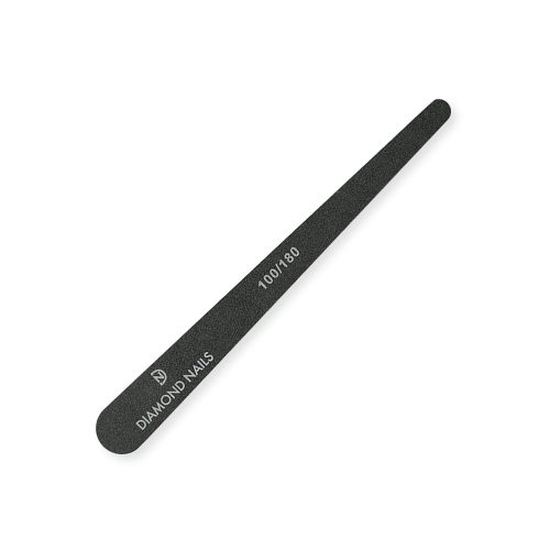 Lima en forma de gota negra grano 100/180 para dar forma precisa y suavizar uñas de gel y acrílico con acabado uniforme