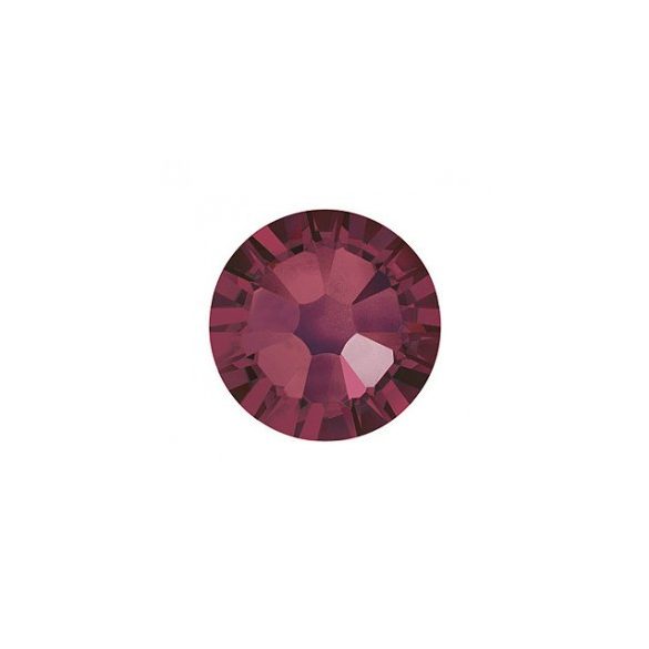 Piedras grandes de cristal Swarovski, color borgoña 100 und