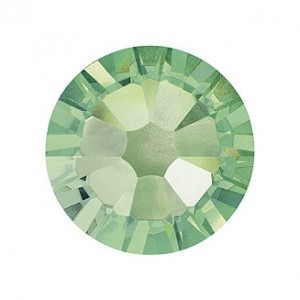 Piedras de cristal Swarovski, color crysolite 100 und
