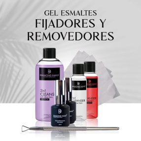 Gel Esmaltes Fijadores y Removedores