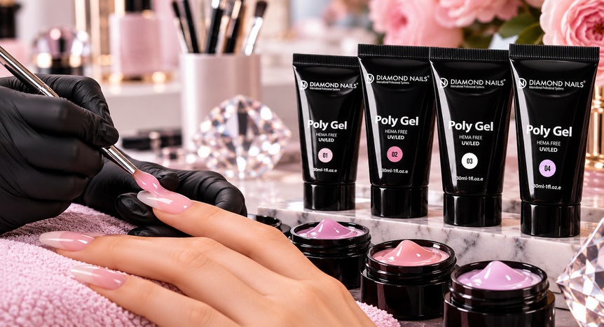 Estudio del mercado de uñas: Por qué PolyGel es favorito de profesionales y lidera Diamond Nails