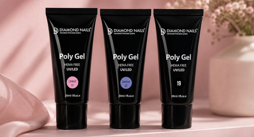¿Por qué miles eligen Diamond Nails? ¡Llegaron los nuevos colores PolyGel sin HEMA!
